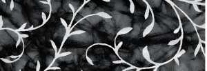 Ursus BATIKPAPIER "ACCANTHUS"100G.50x70CM,SCHWARZ