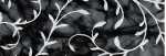 Ursus BATIKPAPIER "ACCANTHUS"100G.50x70CM,SCHWARZ