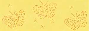 Ursus GLITTERSEIDE 100G.50x70CM,SCHMETTERLINGE