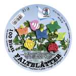 Ursus SEIDENR.-TRANSP.-FALTBL.15CM RUND,100BL.10F.S