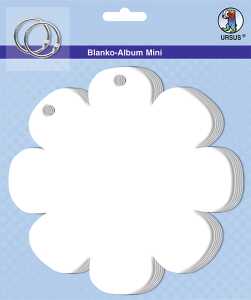 Ursus BLANKO ALBUM "BLUME" WEISS - MINI