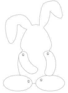 Ursus BLANKO-FIGUREN "HASE" 4008525161264