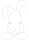 Ursus BLANKO-FIGUREN "HASE" 4008525161264