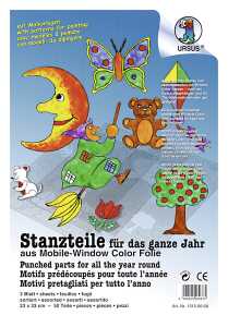Ursus STANZT.WINDOW COLOR 23x33CM,50T.3BL.