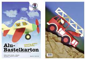 Ursus ALUKARTON 300G.23x33CM,5BL.5F.SORTIERT