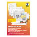 Ursus STICKKARTON BASTELPACKUNG MIT NADEL+GARN