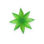 Ursus TRANSPARENTE FENSTERSTERNE 80BL.6X16 5 FARB.SORT.2