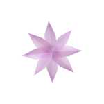 Ursus TRANSPARENTE FENSTERSTERNE 80BL.6X16 5 FARB.SORT.3