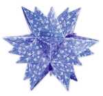 Ursus AURELIO STERN GLORIA 110G.20x20CM,BLAU/SILBER