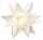 Ursus AURELIO STERN TRANSP.115G.30x30CM,33BL.WEISS