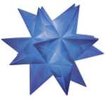 Ursus AURELIO STERN TRANSP.115G.30x30CM,33BL.BLAU