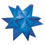 Ursus AURELIO STERN TRANSP.115G.15x15CM,33BL.BLAU