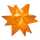 Ursus AURELIO STERN TRANSP.115G.15x15CM,33BL.ORANGE
