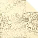 Ursus AURELIO STERN SWIRL 110G.10x10CM,CREME/GOLD