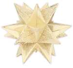 Ursus AURELIO STERN SWIRL 110G.10x10CM,CREME/GOLD