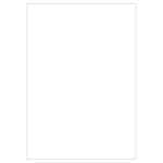 Ursus WABENPAPIER UNI 23x33CM,1BL.WEISS