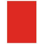 Ursus WABENPAPIER UNI 34,5x49,5CM,1BL.CARMINROT