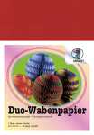 Ursus DUO-WABENPAPIER 23x33CM,1BL.WEISS/DUNKELBLAU