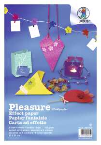 Ursus PLEASURE 135G.23x33CM,9BL.9F.SORTIERT