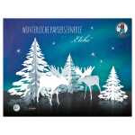 Ursus WINTERLICHE PAPIERSZENERIE "ELCHE"
