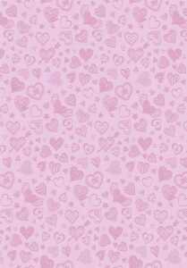 Ursus FOTOKARTON "DELUXE"300G.48x67CM,HERZFLATTERN