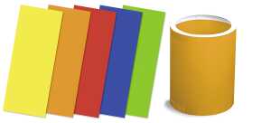 Ursus LATERNENZ.TRANSP.115G.20x50CM,25BL.UNI.5FB.SOR.