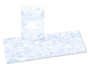 Ursus LATERNENZ.TRANSP.115G.20x50CM,25BL.SCHNEE