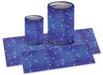Ursus LATERNENZ.TRANSP.115G.20x50CM,25BL.STERNENHIMMEL