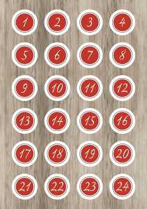 Ursus ADVENTSKALENDER-SET "TRADITIONAL"