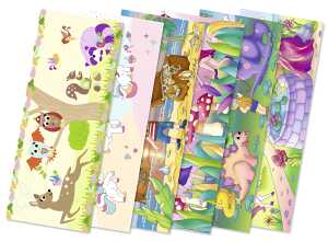 Ursus LATERNENZ.TRANSP.115G.20x50CM,25BL.6MOT.SOR. 4008525157793