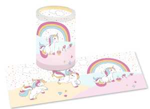 Ursus LATERNENZ.TRANSP.115G.20x50CM,25BL.EINHORN