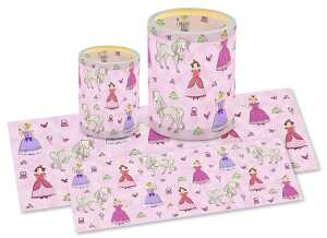 Ursus LATERNENZ.TRANSP.115G.20x50CM,25BL.PRINZESSIN