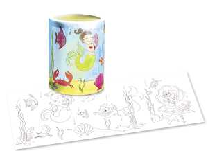 Ursus LATERNENZ.AUSM.TRANSP.115G.20x50CM,25BL.MEERJUNGFR