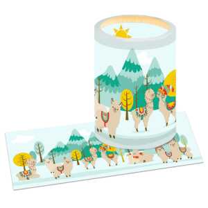 Ursus LATERNENZ.TRANSP.115G.20x50CM,25BL.LAMA