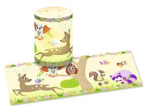 Ursus LATERNENZ.TRANSP.115G.20x50CM,25BL.WALDTIERE