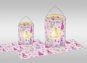 Ursus LATERNENZ.TRANSP.115G.15,5x37CM,25BL.PRINZESSIN