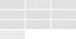 Ursus MINI-TISCHLICHTER SORTIERUNG NR. 3, 10 Blatt