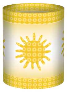 Ursus MINI-TISCHLICHTER AMBIENTE 50 "JOY" SONNE