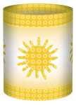 Ursus MINI-TISCHLICHTER AMBIENTE 50 "JOY" SONNE