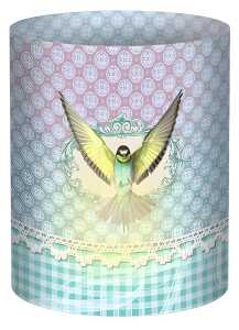 Ursus MINI-TISCHLICHTER ELEGANZA "LOVELY BIRDS"