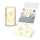 Ursus SILH.TISCHLICHT FILIGRANO HERZBLUMEN CREME