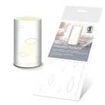 Ursus SILH.TISCHLICHT FILIGRANO CHR.SYM.FISCHE.WEIß