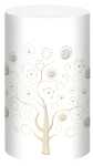 Ursus SILH.TISCHLICHT FILIGRANO BAUM WEIß