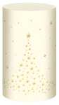 Ursus SILH.TISCHLICHT FILIGRANO WEIHN.BAUM CREME