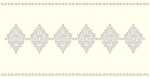 Ursus SILH.TISCHLICHT FILIGRANO ORNAMENTE CREME