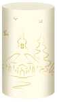 Ursus SILH.TISCHLICHT FILIGRANO WEIHN.LANDSCH. 2 CR