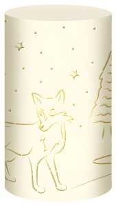 Ursus SILH.TISCHLICHT FILIGRANO FUCHS CREME