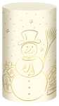 Ursus SILH.TISCHLICHT FILIGRANO SCHNEEMANN CREME