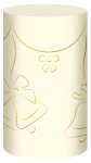 Ursus SILH.TISCHLICHT FILIGRANO GLOCKEN CREME