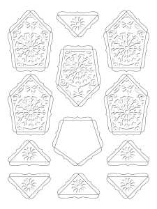 Ursus SILHOUETTEN TISCHLICHT SCHNEEFLOCKE GELAS.+GENUTET